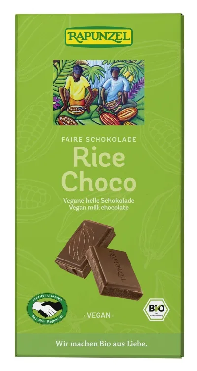 Rapunzel Hrísgrjónasúkkulaði Hreint