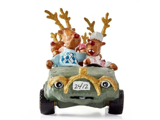 Medusa Jólastytta Driving home for Christmas Rudolf