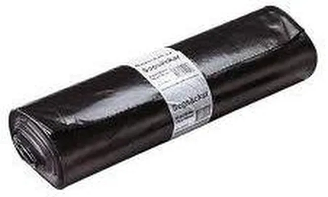 Sorppokar svartir 750x1200 10st á rúllu