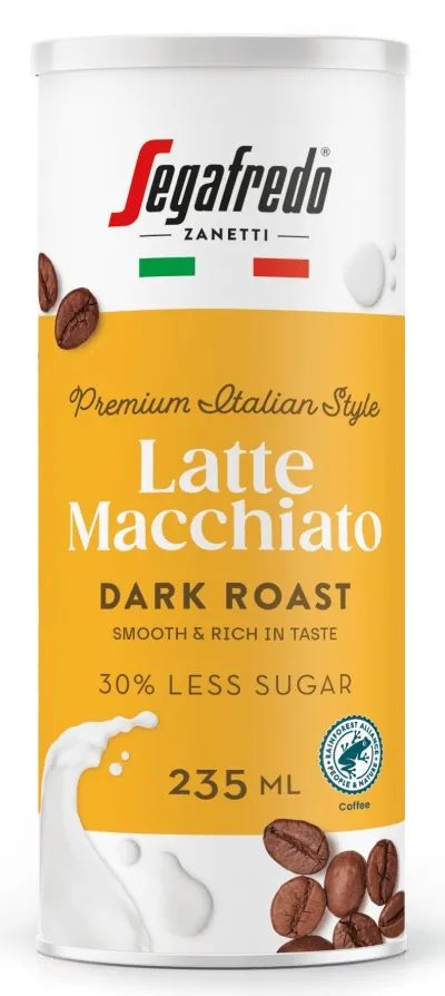 Segafredo kaffidrykkur Latte Macchiato 12x235ml