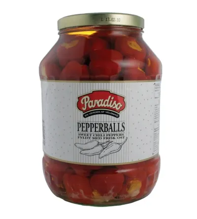 Paradiso Pepperballs Paprika Rauð fyllt með osti