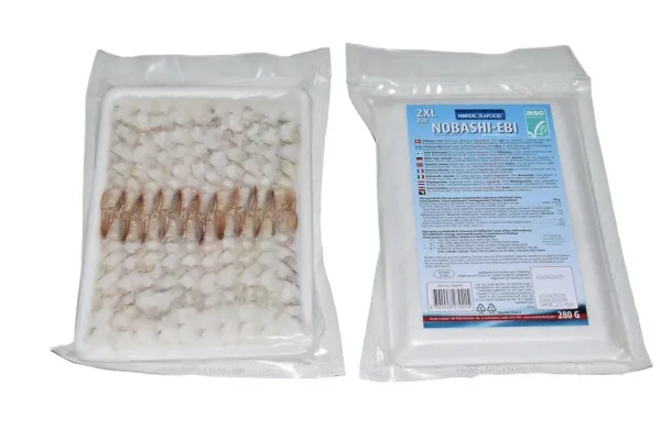 Nobashi EBI Rækja hrá 4L 130-140mm