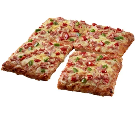 Firkant pizza Skinka 12x700g