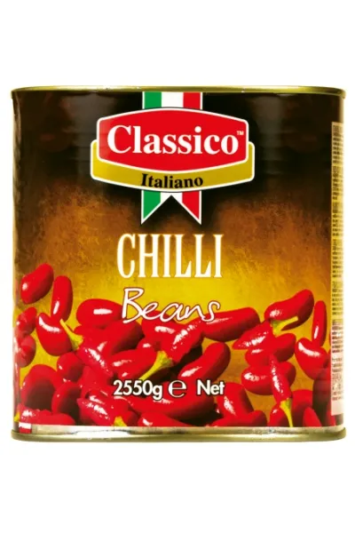 Classico rauðar nýrnabaunir með chili 3kg