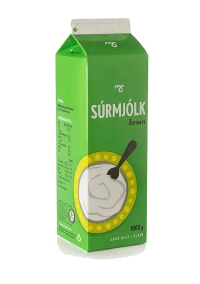 Ms súrmjólk 1 ltr