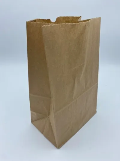 Bréfpokar m/botni brúnn 18x11,7x28x8cm 1000stk