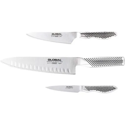 Global Hnífasett 3stk 20cm/13cm/9cm