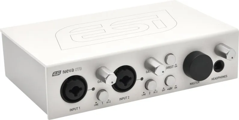 ESI Neva OTG 2inn/2út hljóðkort með 2 x USB-C