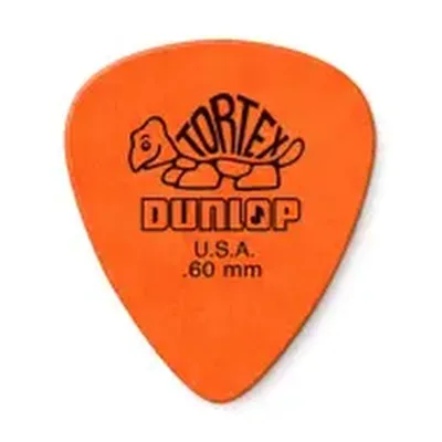Dunlop Tortex Standard gítarnögl, .60mm, 12 stk