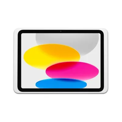 Displine Dame Wall 2.0 for iPad 10.9″ 10th Gen. White Powder Coated USB-C