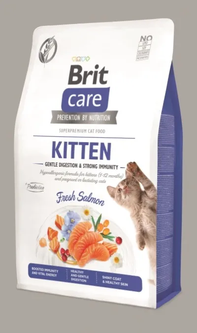 Brit CCat GF Kitten Salmon Digestion & Immunity 2 kg