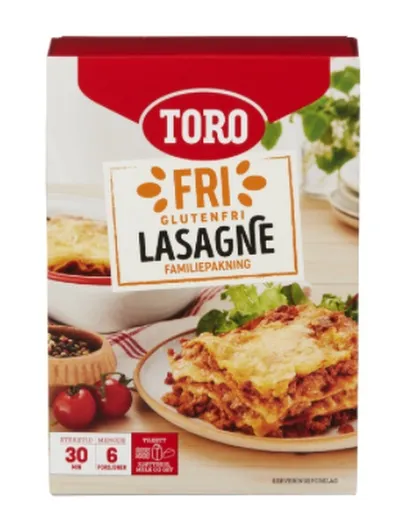 Toro Glutenfri  Lasagne  325G (5)