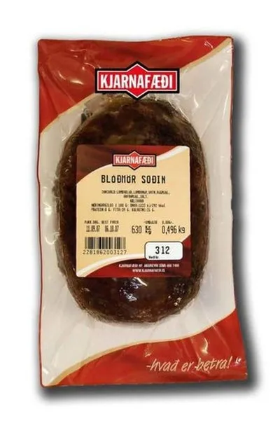 Blóðmör soðin 490 g/stk