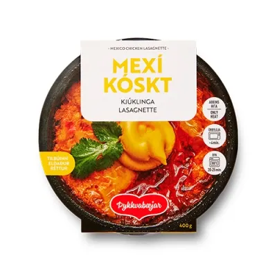 Mexíkóskt kjúklingalasagnette 400g / 12 í kassa - ÞYKKVABÆJAR