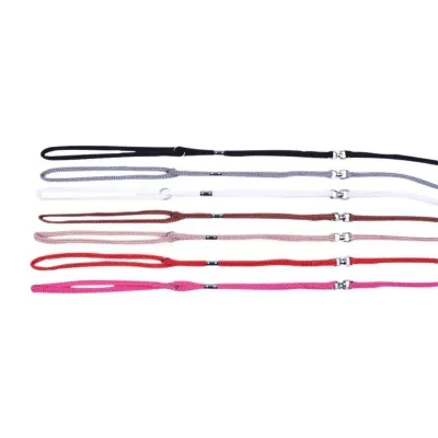 Sýningartaumur, SHOW LEAD, 120cm / 3mm (ýmsir litir) - Brúnn 3mm 120 cm