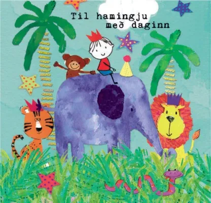 HAMMOND-Mini Gjafak 80x80mm.Animals (10)