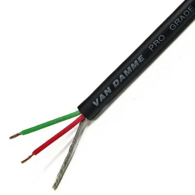 Van Damme Tour Grade Classic XKE pro-patch cable, Black