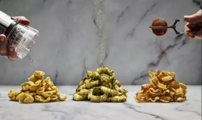 Snack base Crispy rings 3kg (3 í ks)