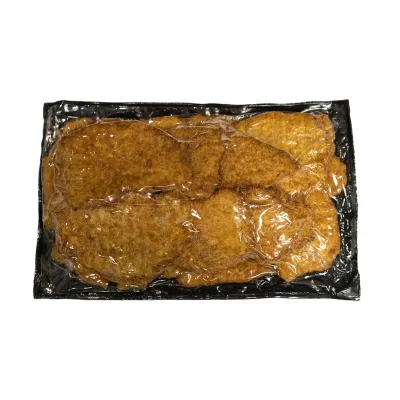 Steikt grísasnitzel fulleldað - Frystivara