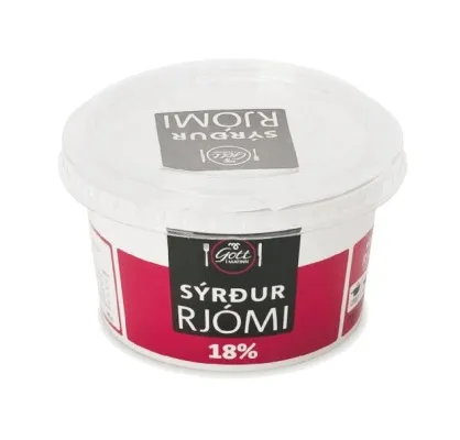 Ms sýrður rjómi 180 gr 18%