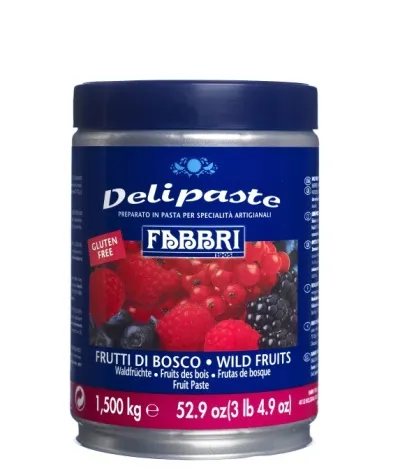 Fabbri bragðefni skógarberja 1,5kg