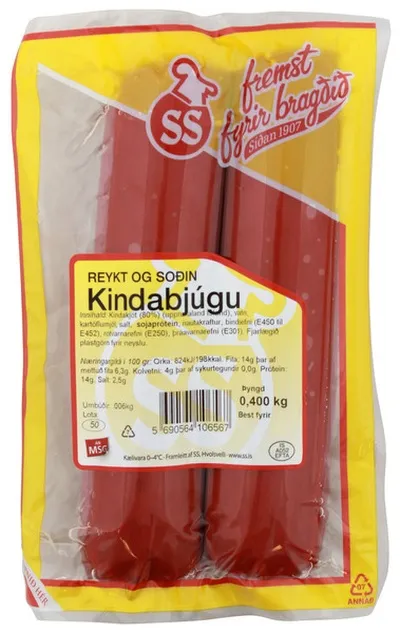 SS Kindabjúgu soðin lt