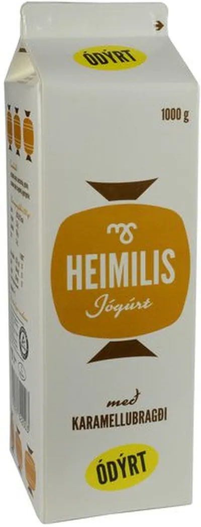 MS Heimilisjógúrt m/karamellu 10x1ltr