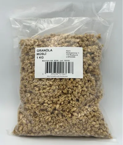Múslí Granóla hnetulaust 1kg