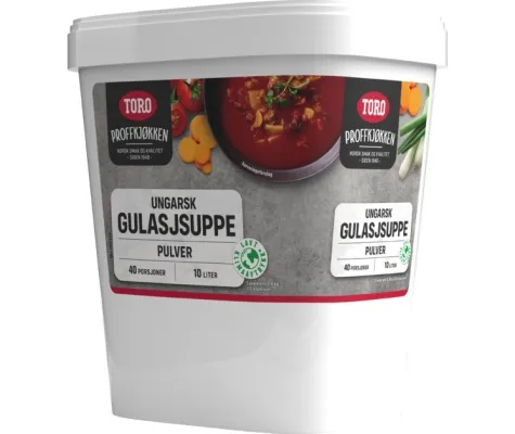 Toro Ungversk Gúllas súpa 10L 1kg 40sk duft (3)