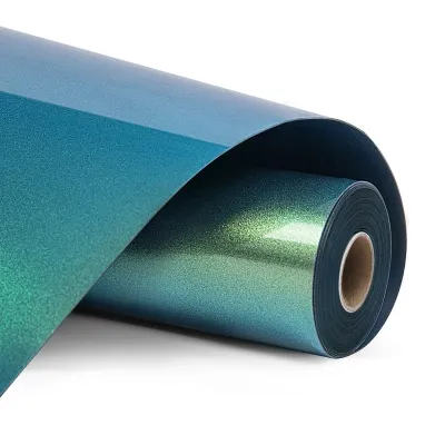 LOKLiK Heat Transfer Vinyl Chameleon  - 30.5 x 90 cm - gold to green