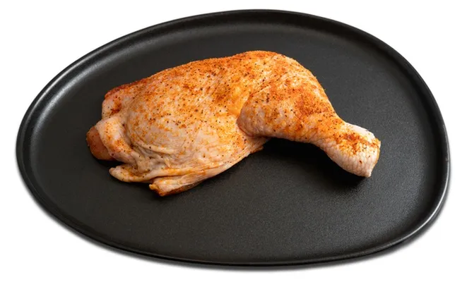 Fersk læri m.legg kryddað