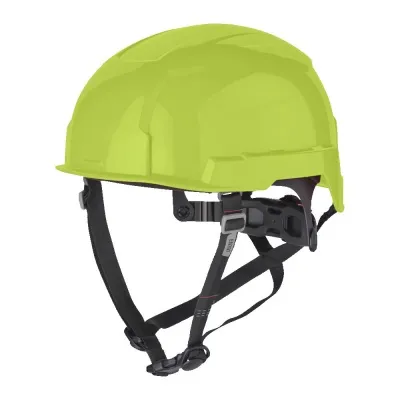 Öryggishjálmur Bolt™200 Klifur Unvented m/Hökuól Gulur Hi-vis