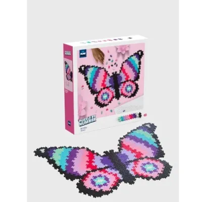 PLUS-PLUS Puzzle by Number – Fiðrildi