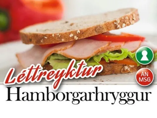 Hamborgarhryggur álegg heilt og óskorið kg