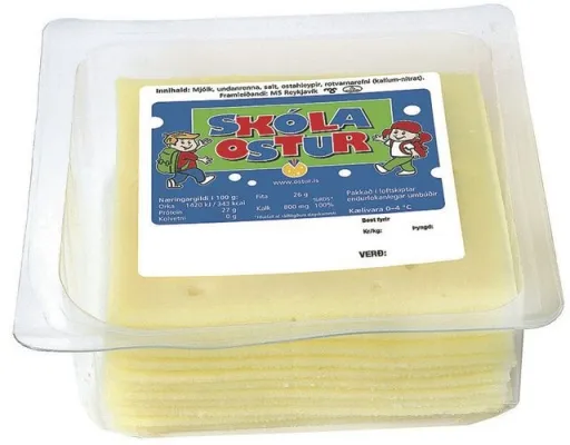 MS Skólaostur 16sn. 26% 18×330 g/ks