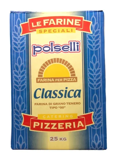 Polselli hveiti 00 classica-pizzahveiti 25kg