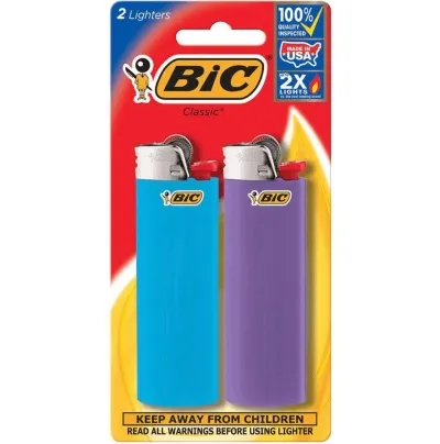 Bic kveikjarar 2 stk