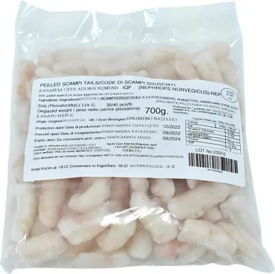 Humarhalar skelflettir lítill 30/40