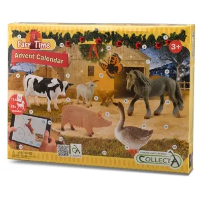 Horse & Farm Advent Calendar / Aðventudagatal með Búfénaði og Hestum