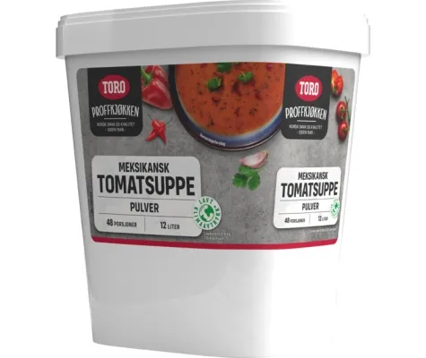 Toro Mexikönsk Tómat súpa 12L 1,2kg 48sk duft (3)