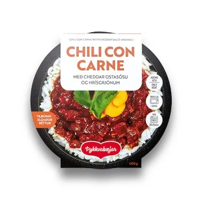 Chili con carne 400g / 12 í kassa - ÞYKKVABÆJAR