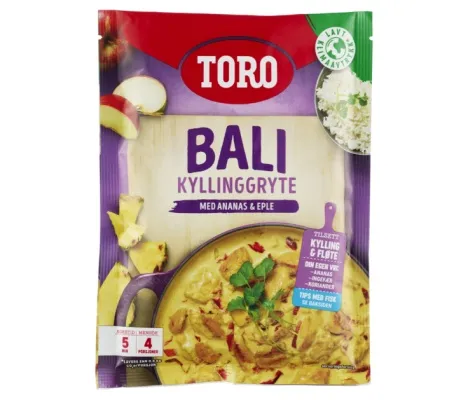 Toro Bali kjúklinga grýta 91g (12)