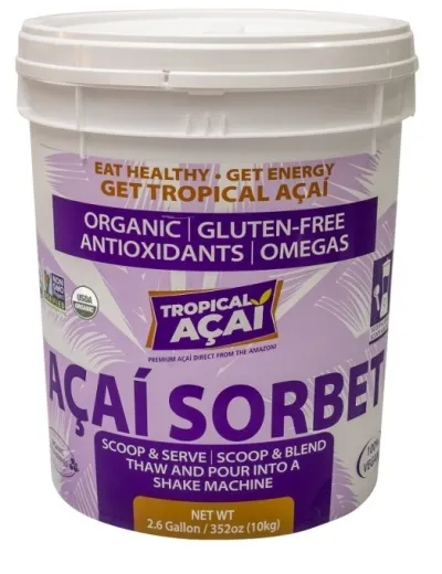 Organic Acai Easy Scoop Sorbet 10kg