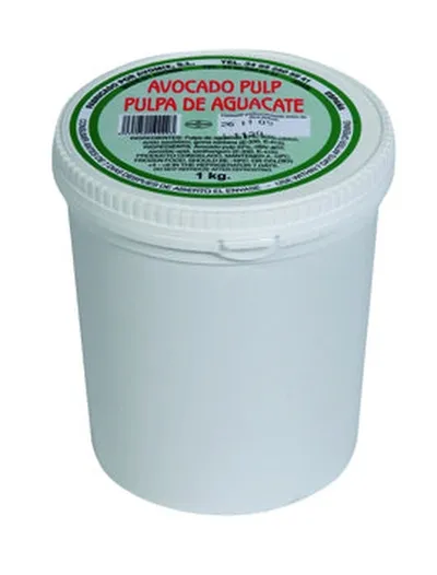 Avocado Pulp Tarrina 1kg