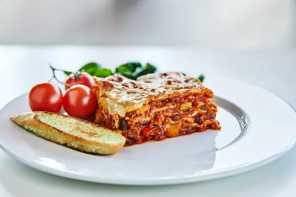 Móðir Náttúra Grænmetislasagne