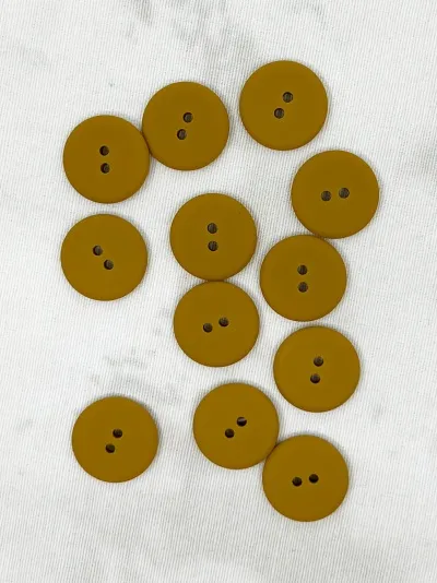 22 mm - Plasttölur - 2 göt