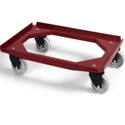 TERMONOVA Hjólatrilla 60x40, 200kg, 4 snúningshjól 