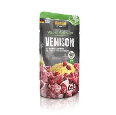 Belcando blautmatur 125 gr, 6 bragðtegundir - Belcando blautmatur Venison 125 gr