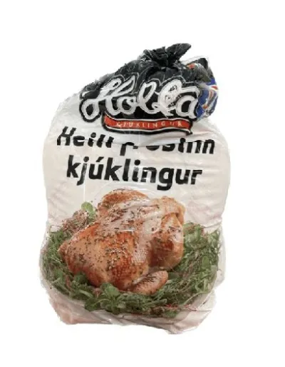 Holta heill kjúklingur frosinn