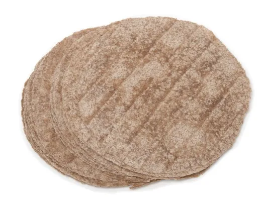 Tortillur 10" 25cm heilhveiti 18stk